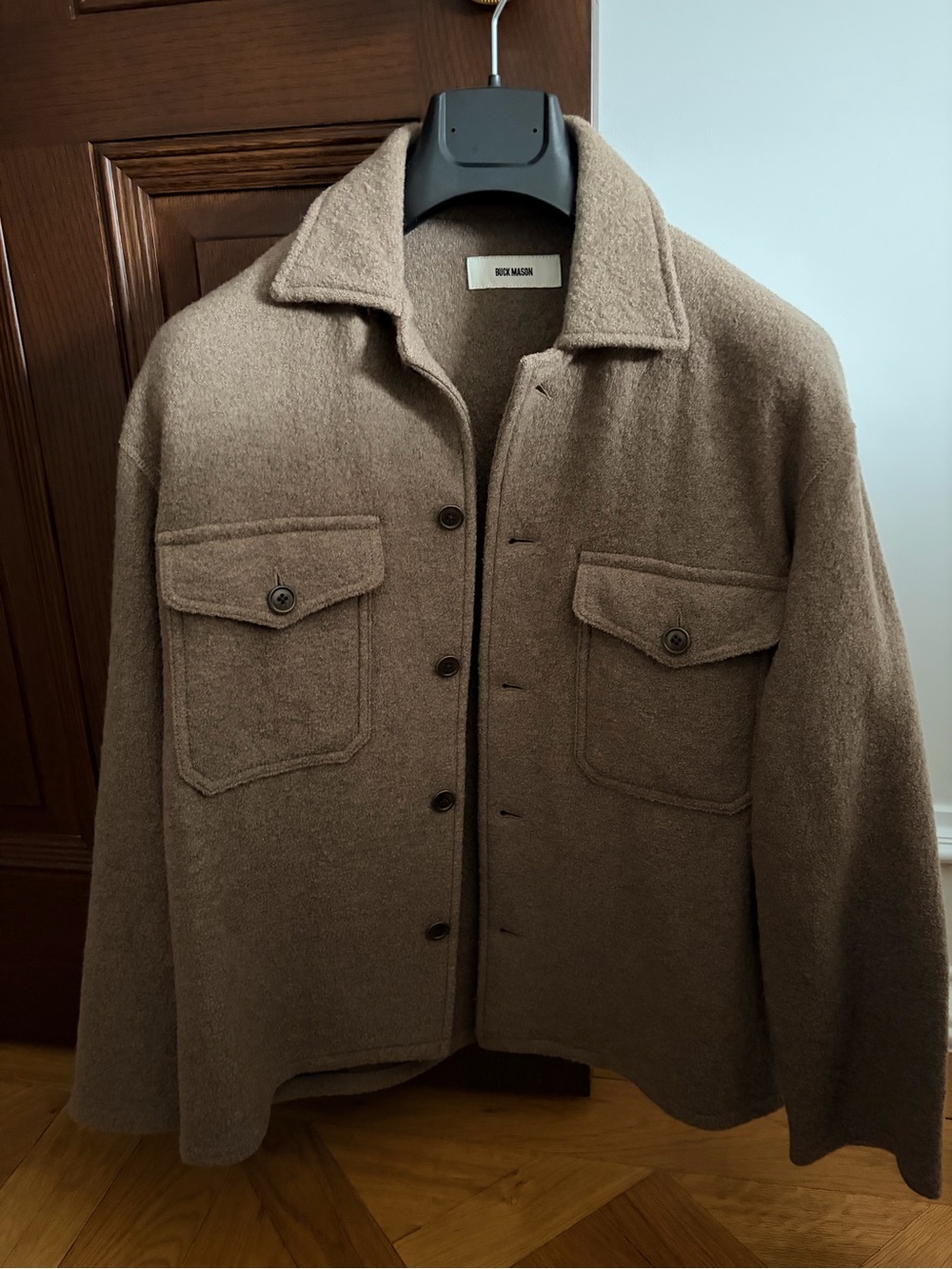 Buck Mason FELTED FIELD SHIRT - Jacket